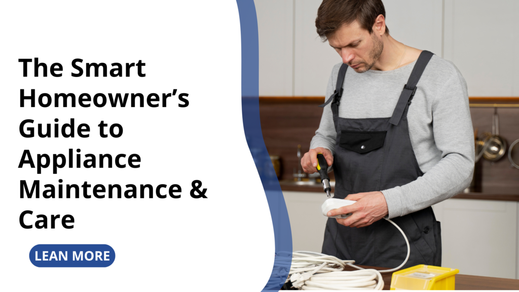 A homeowner cleaning a kitchen appliance to ensure proper maintenance and long-term efficiency